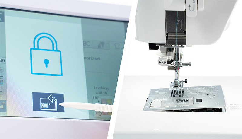 Janome Continental M6 One-Touch Needle Plate Conversion